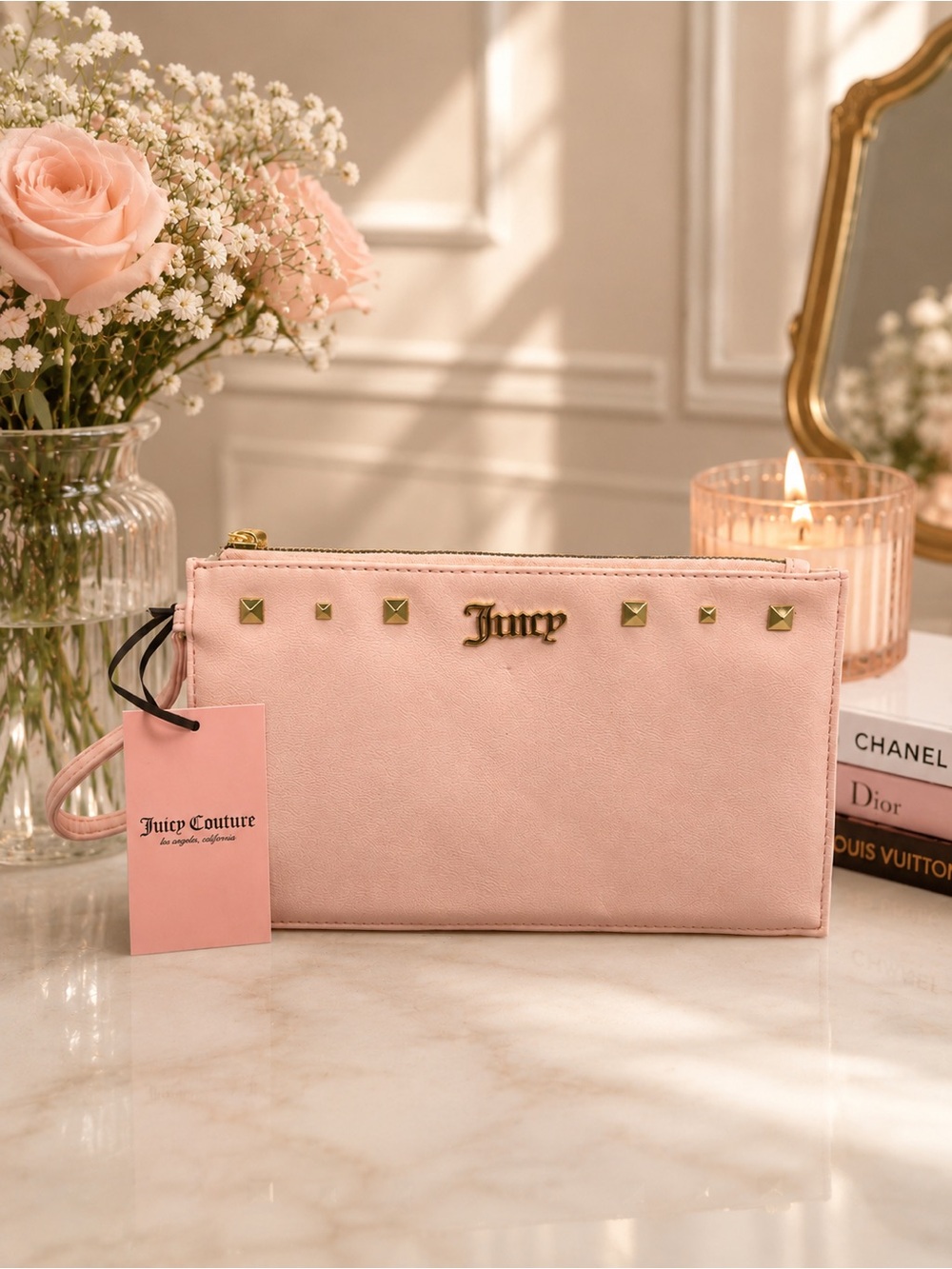Juicy couture all out of love wristlet wallet
